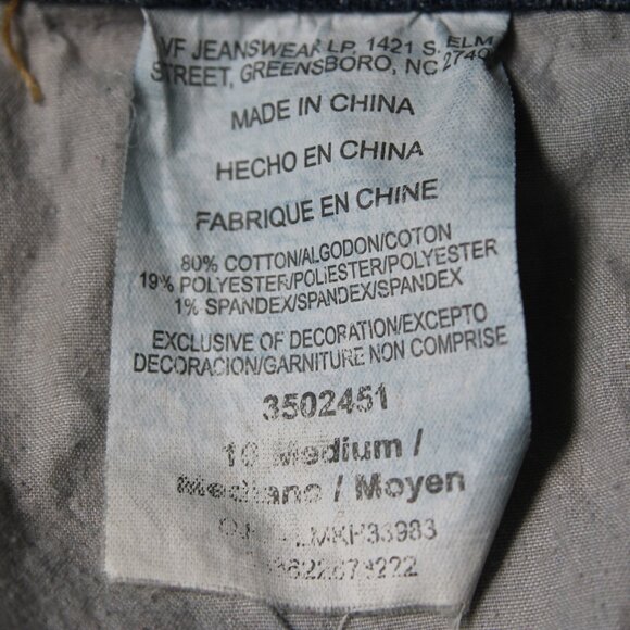 Lee Midrise Bootcut Lower at the Waist Blue Jeans, Size 10 M - Picture 11 of 13